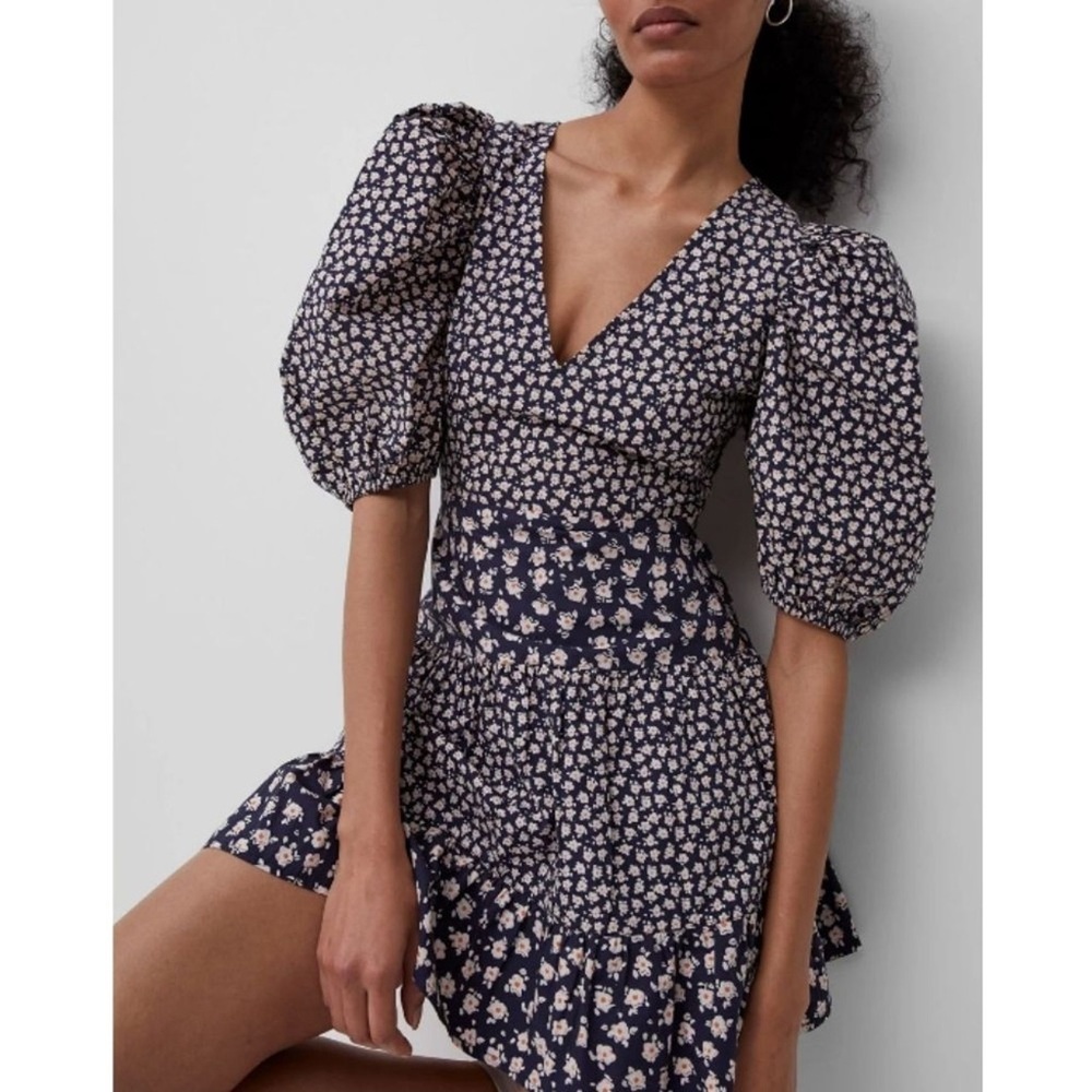FRENCH CONNECTION Ruffled Mini Dress
